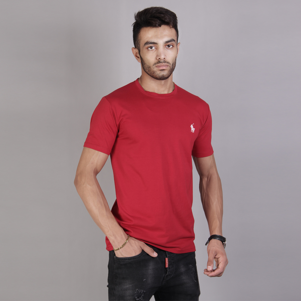 تی شرت پنبه polo قرمز